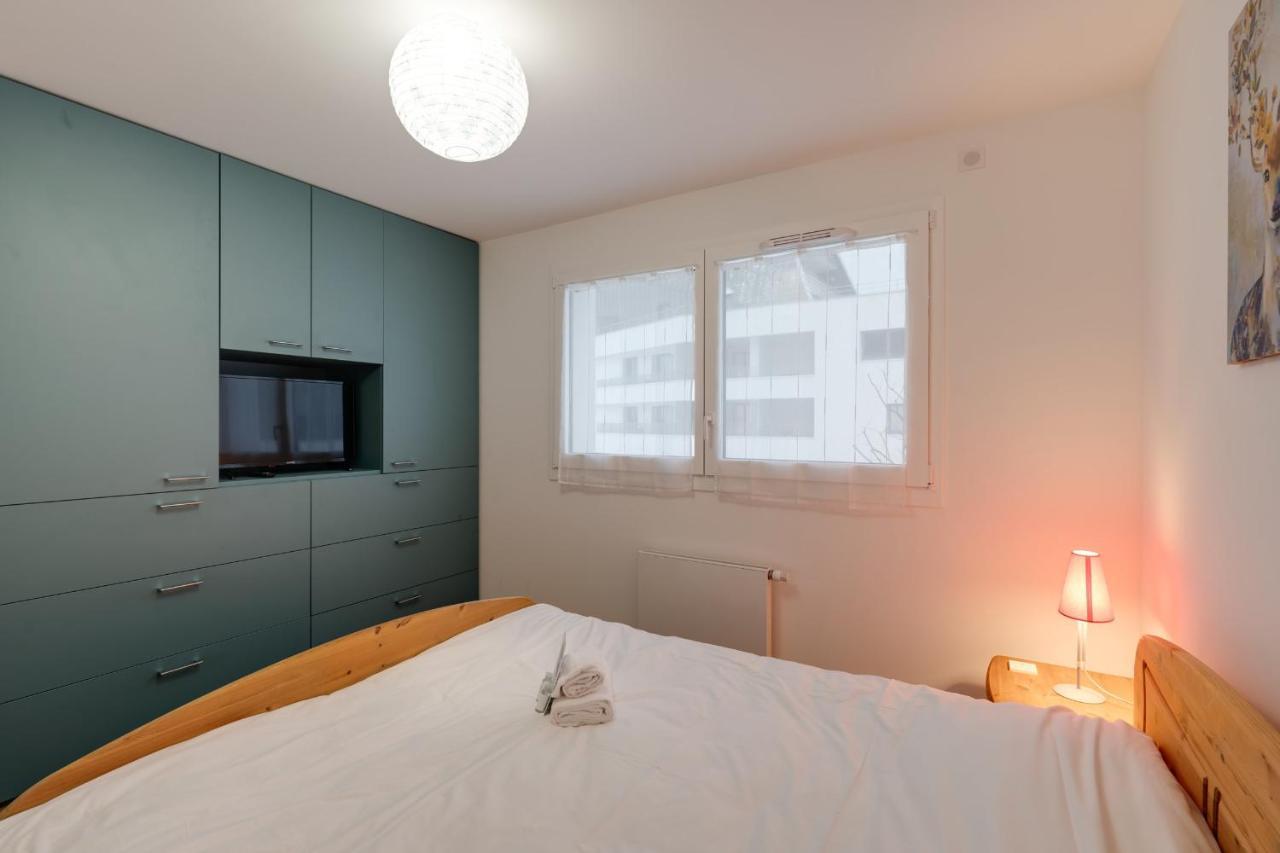 Le Concert - Beautiful Appartment With Garage For 4 People Near Beach Анси Экстерьер фото