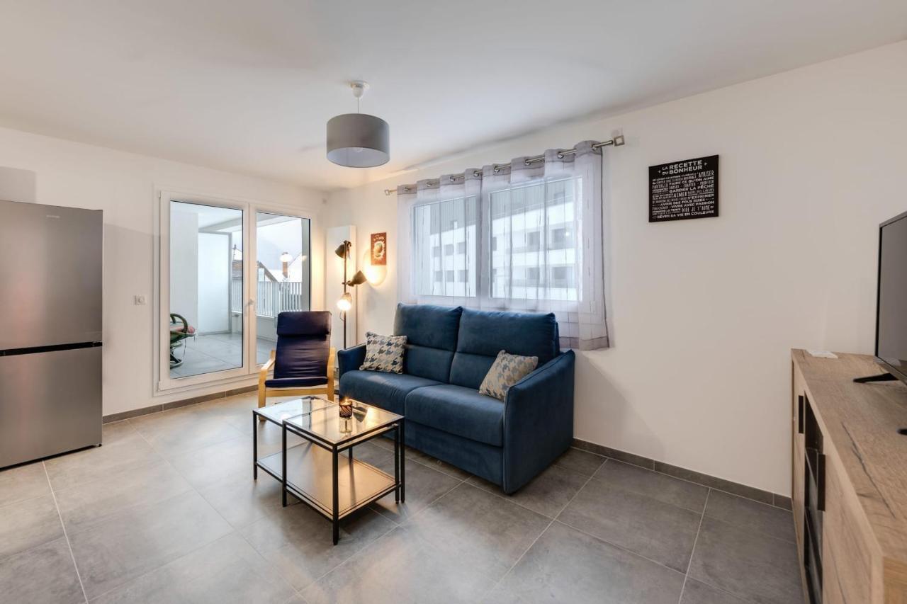 Le Concert - Beautiful Appartment With Garage For 4 People Near Beach Анси Экстерьер фото