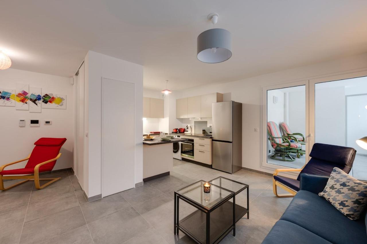 Le Concert - Beautiful Appartment With Garage For 4 People Near Beach Анси Экстерьер фото